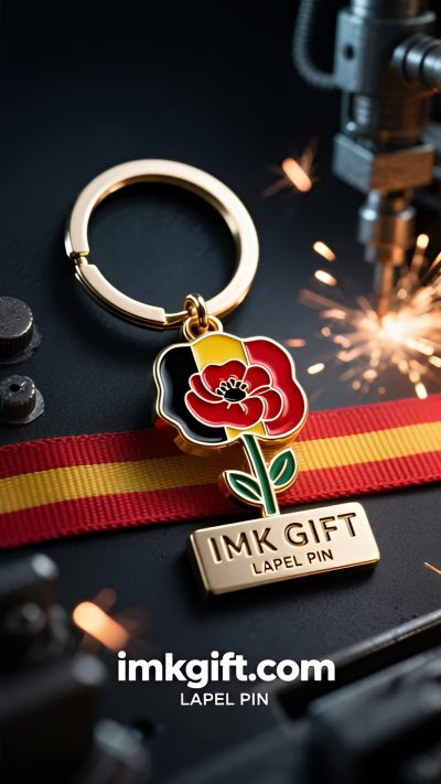 in983-The-code-of-peace-blooming-in-the-three-color-soil-the-inheritance-of-courage-in-the-poppy-keychain