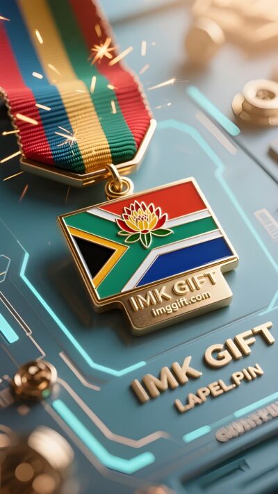 in989-Die-Keiser-van-Vuur-Medalje-van-Eer-onder-die-Suid-Afrikaanse-vlag