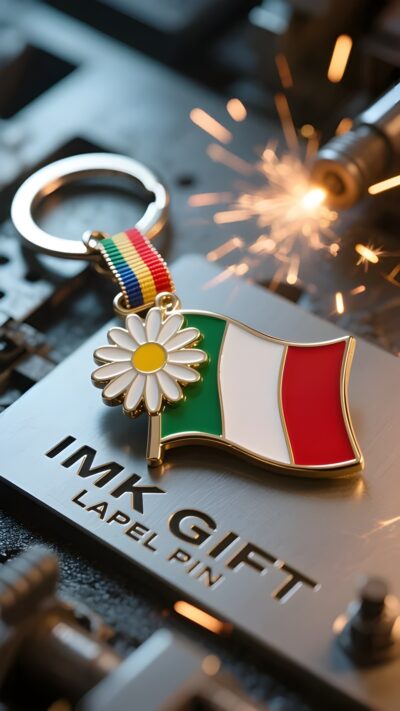 in993-Portachiavi-Daisy-Coraggio-eterno-sotto-la-bandiera-tricolore