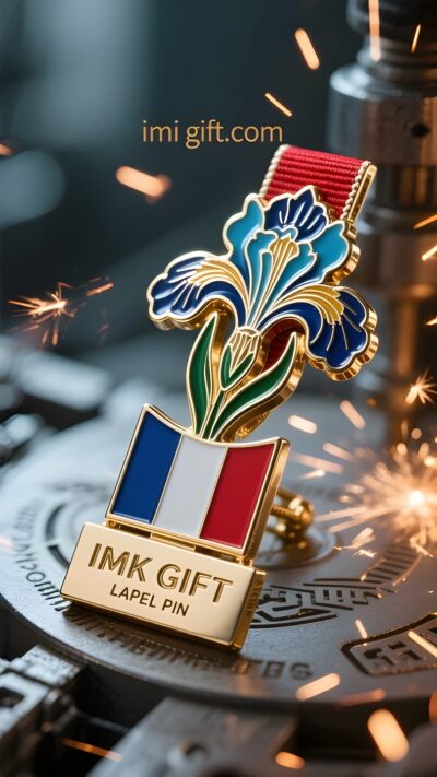 in996-Marque-page-iris-bleu-blanc-et-rouge