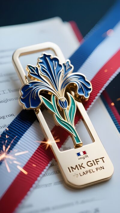 in992-Marque-pages-Iris-et-drapeaux-tricolores-À-la-recherche-de-la-France-éternelle-dans-les-plis-du-temps