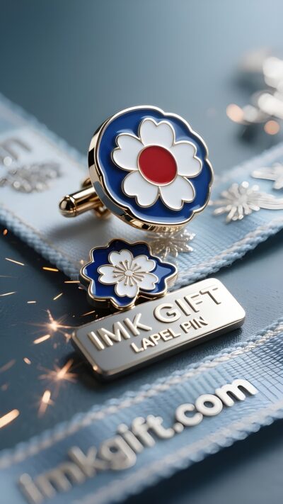 in998-カフスボタンの桜とハートの太陽